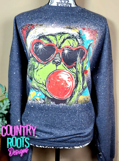 Bubble Gum Grinch