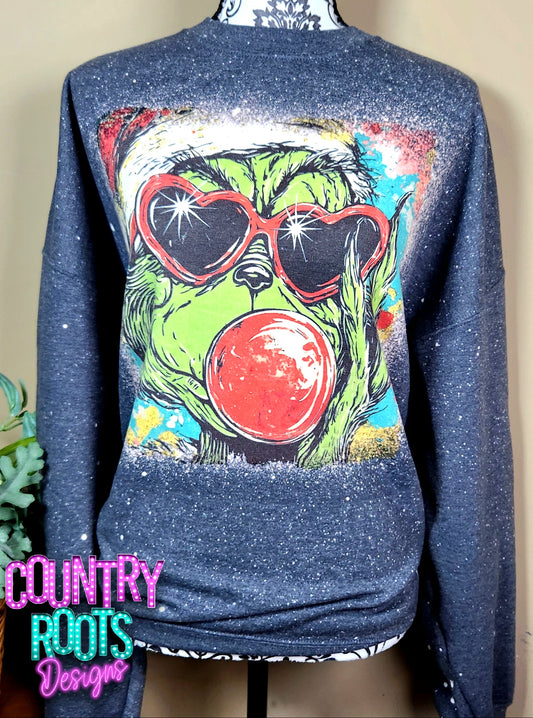 Bubble Gum Grinch