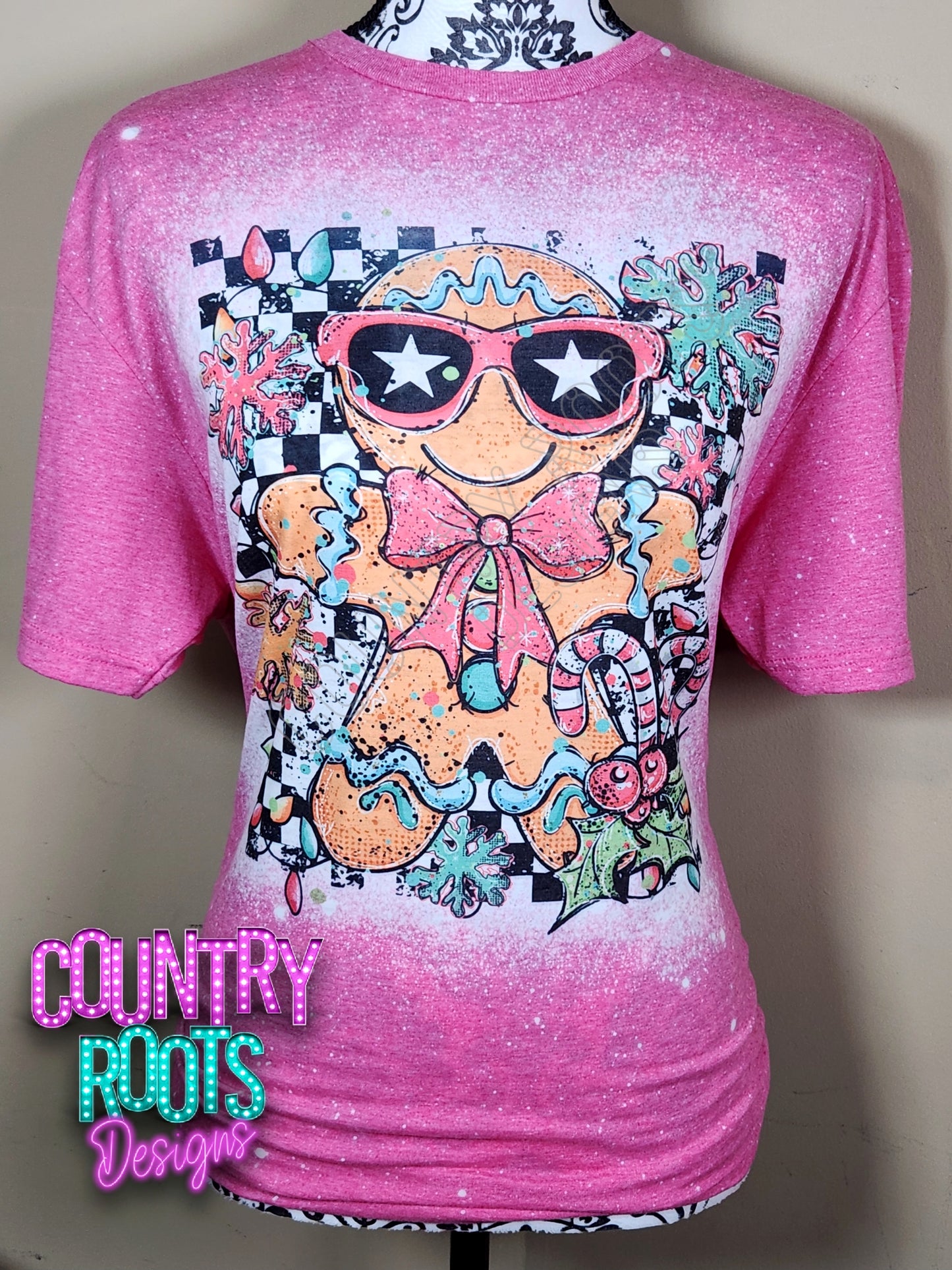 Doodle Gingerbread Man Tee