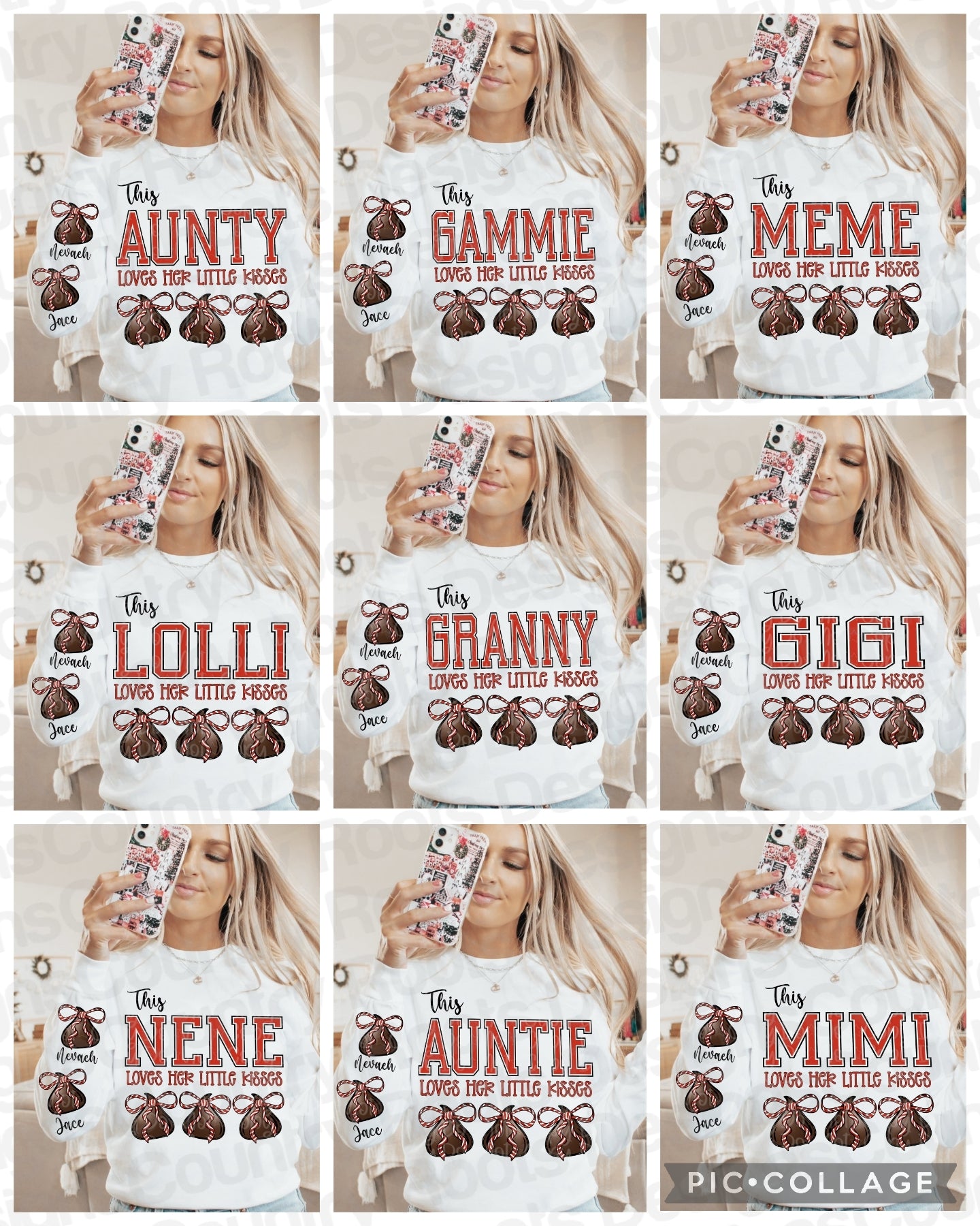 This (NAME) Loves Her Little Kisses- Personalized