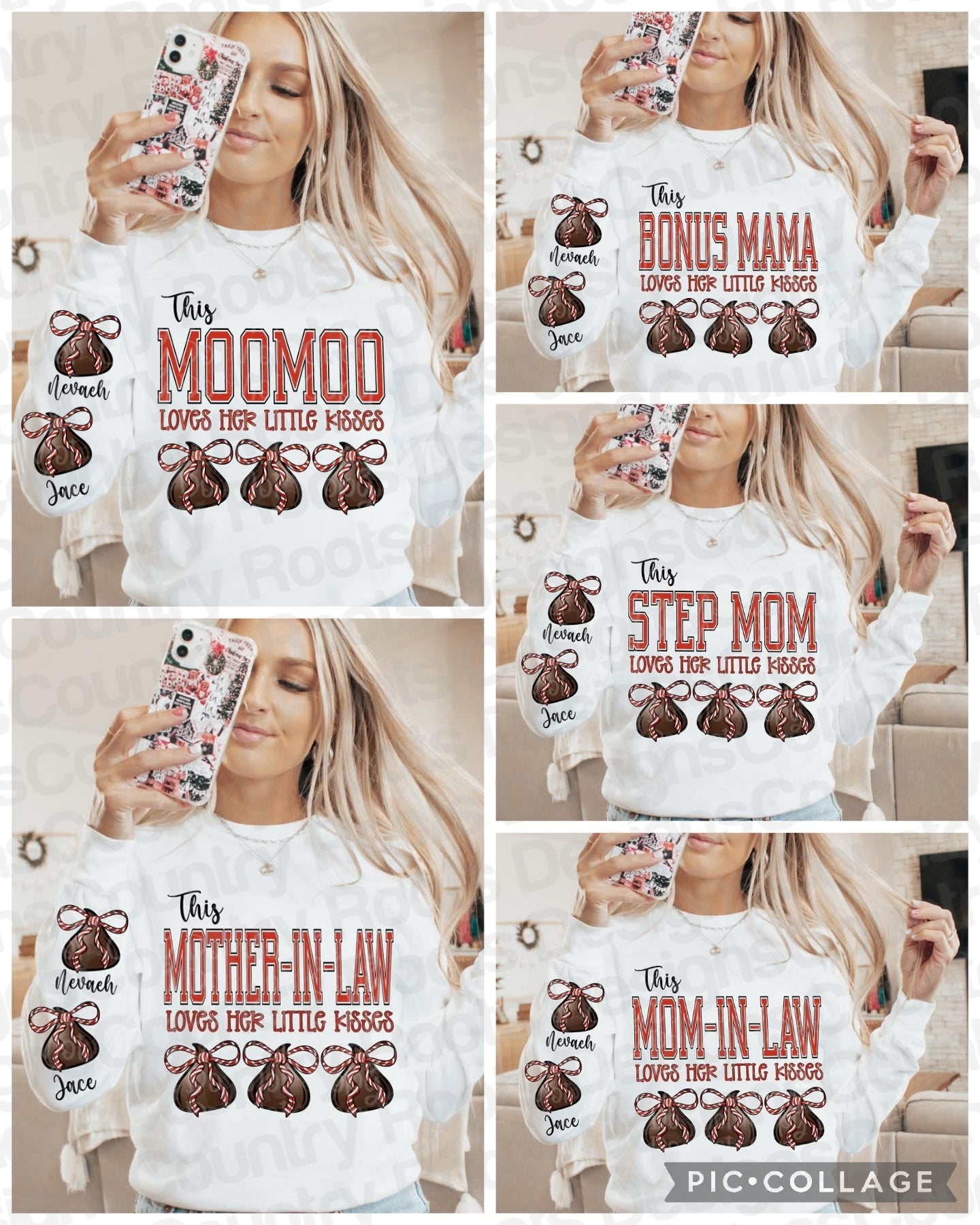 This (NAME) Loves Her Little Kisses- Personalized