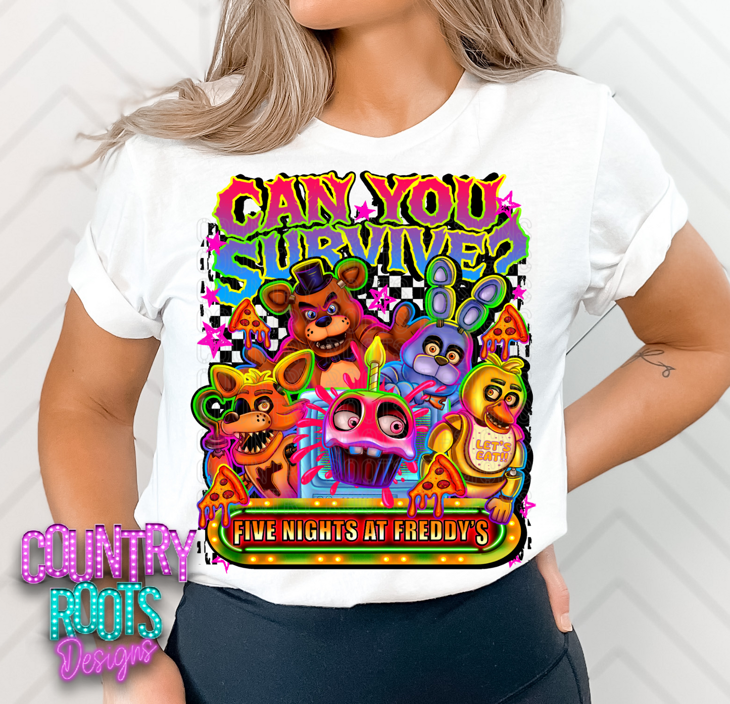 FNAF Can You Survive Tee