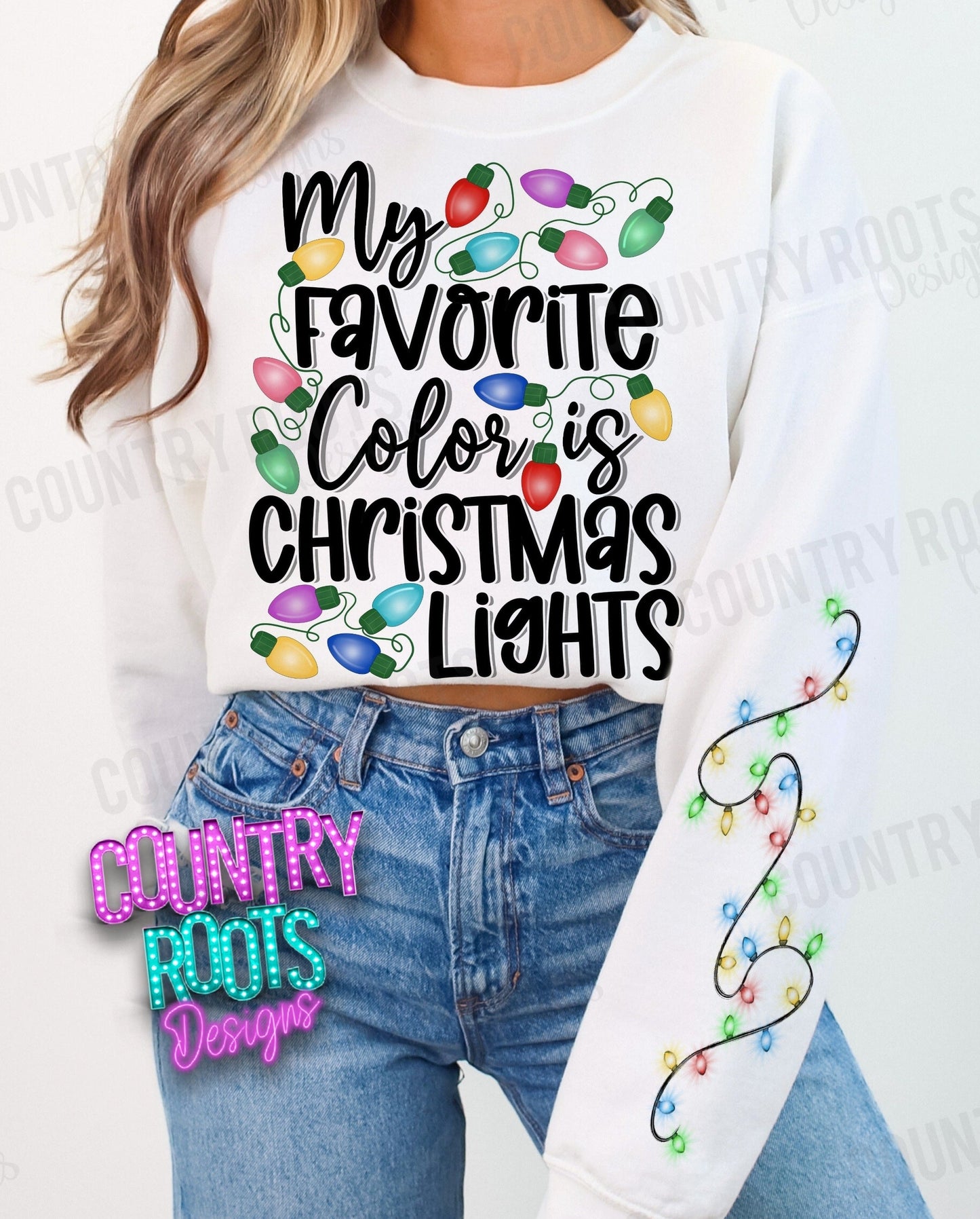 My Favorite Color Is Christmas Lights