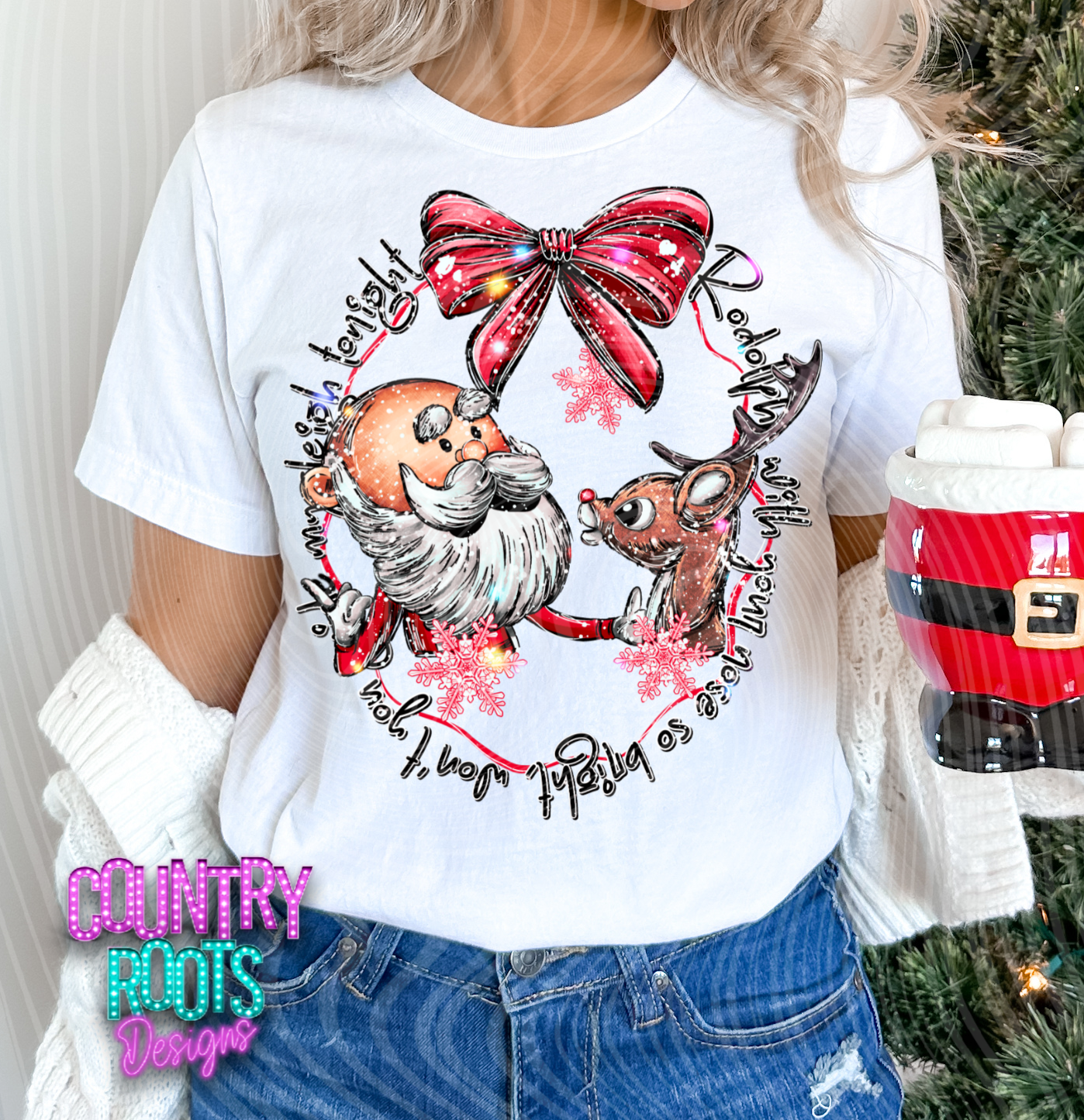 Won't You Guide My Sleigh Tonight Tee