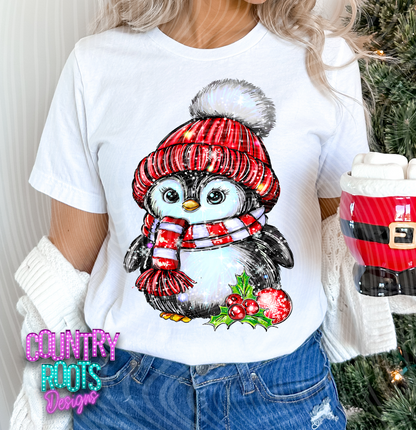 Christmas Penguin Tee