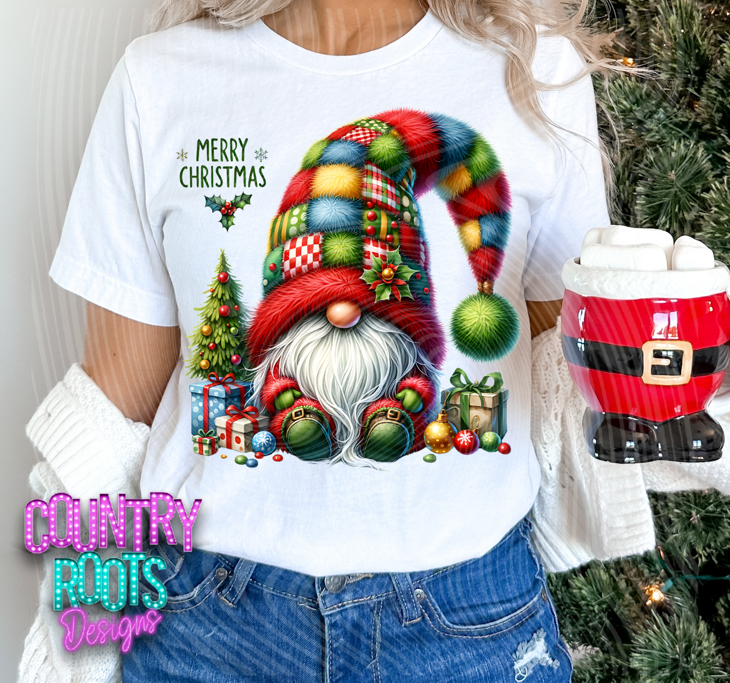 Christmas Gnome 4_ Tee