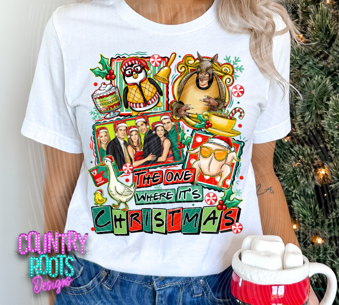 The One Where It's Christmas Tee
