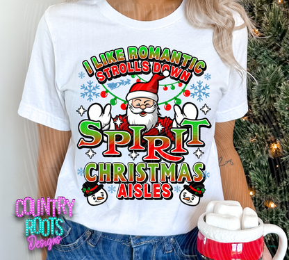 Spirit Christmas Aisles Tee