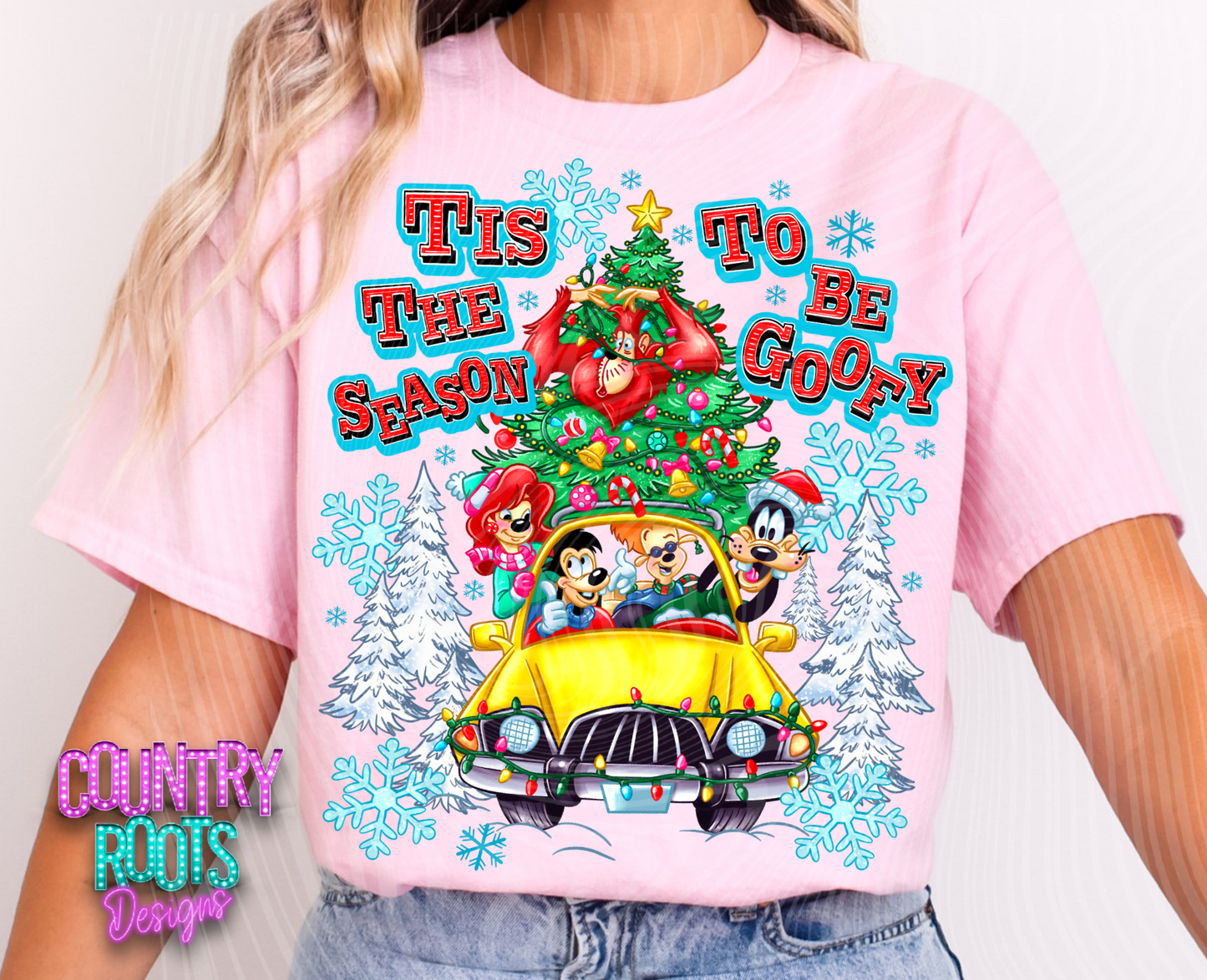 Goofy_Christmas Tee
