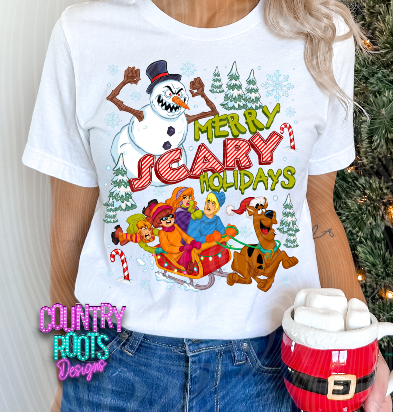 Merry Scary Holidays Tee