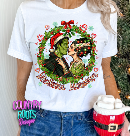 Mistletoe Monsters Tee