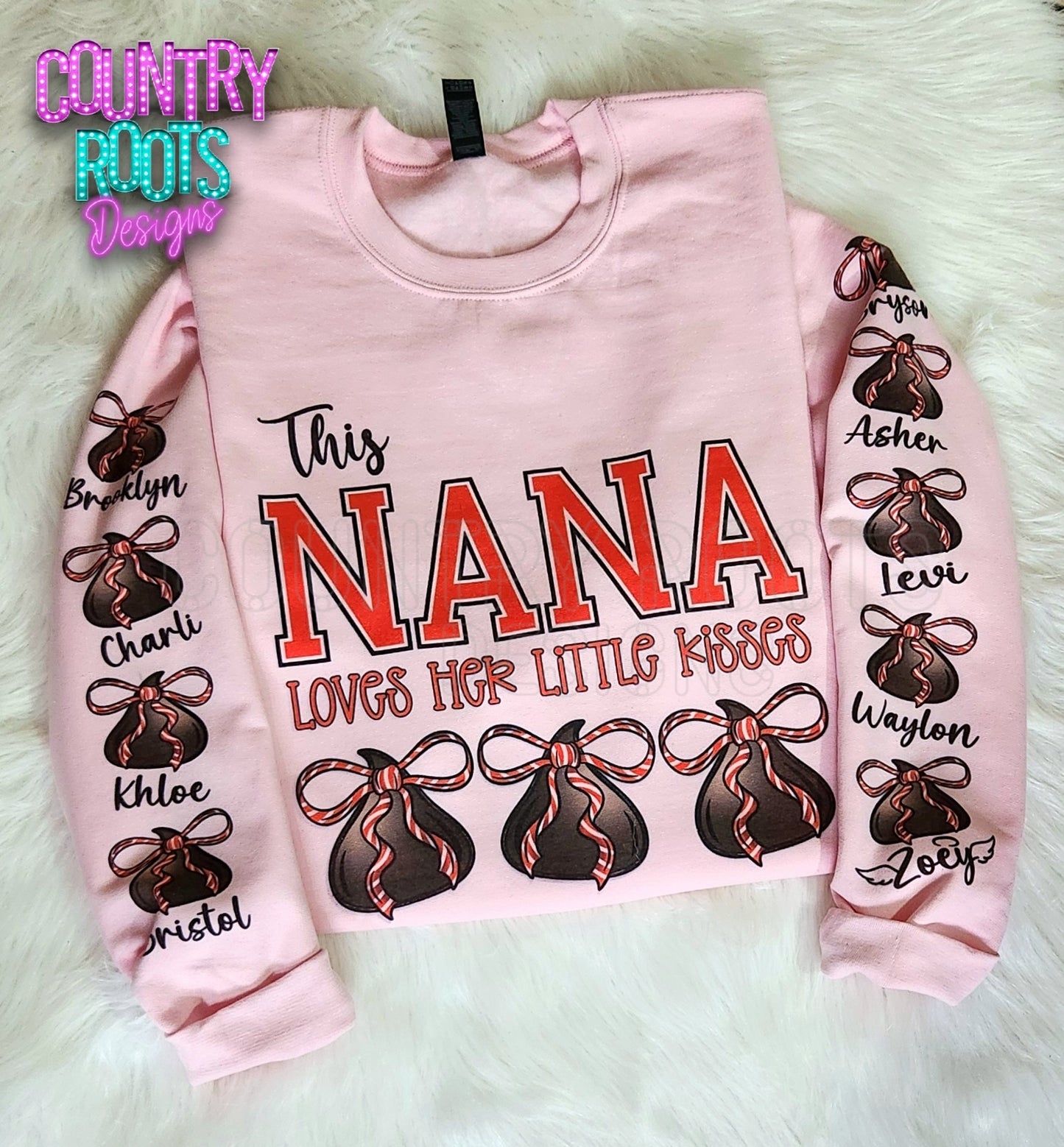 This (NAME) Loves Her Little Kisses- Personalized