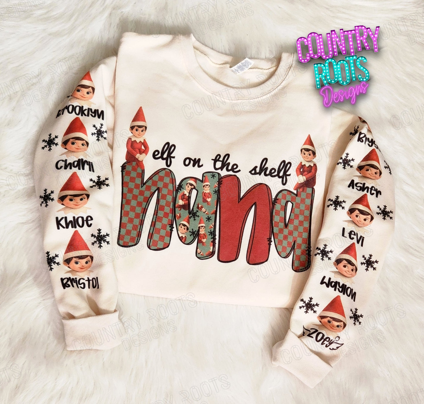 Elf On The Shelf "NAME" -Personalized