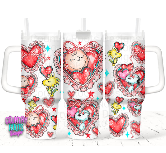 Charlie_ Heart 40oz Tumbler