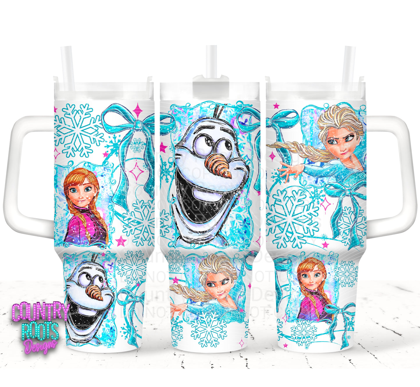 Frozen_ 40oz Tumbler