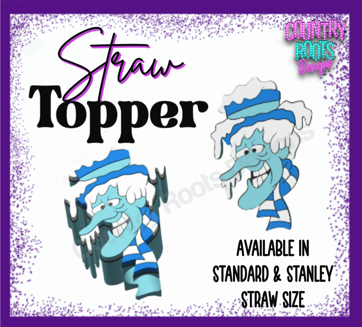 RTS Cold Brother 3D Straw Topper