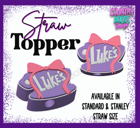 RTS Lukes 3D Straw Topper