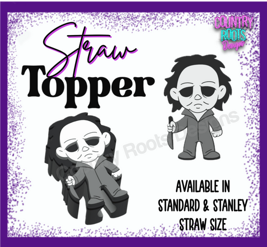 RTS Michael 3D Straw Topper