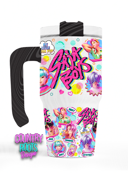 Saja Boys_ 12oz Grippy Tumbler