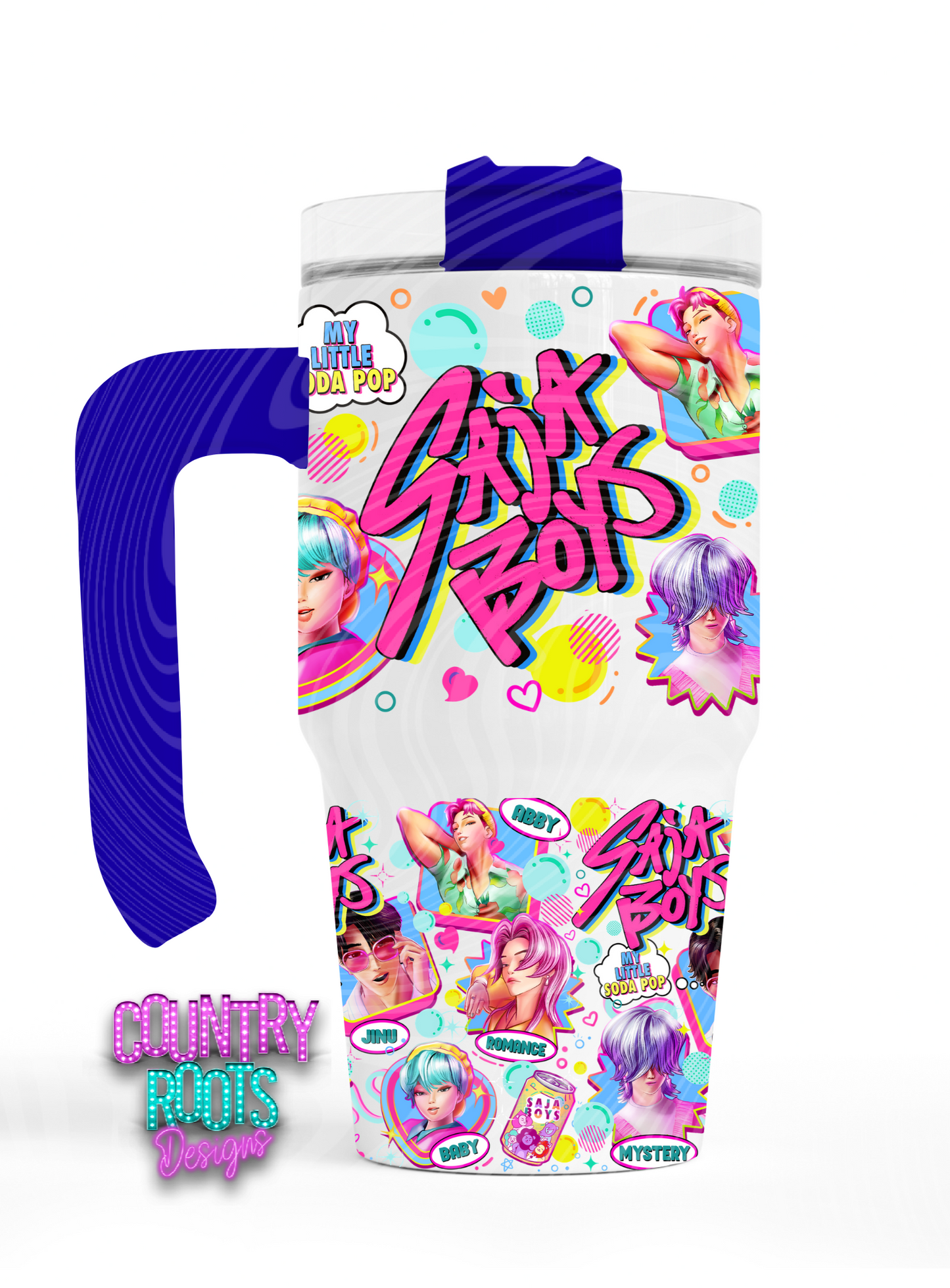 Saja Boys_ 12oz Grippy Tumbler