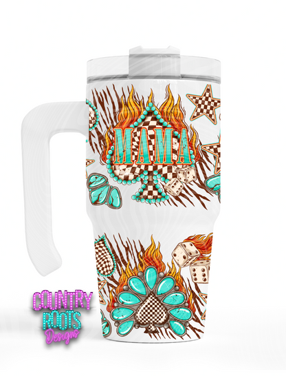 Mama _ Spades 20oz Grippy Tumbler