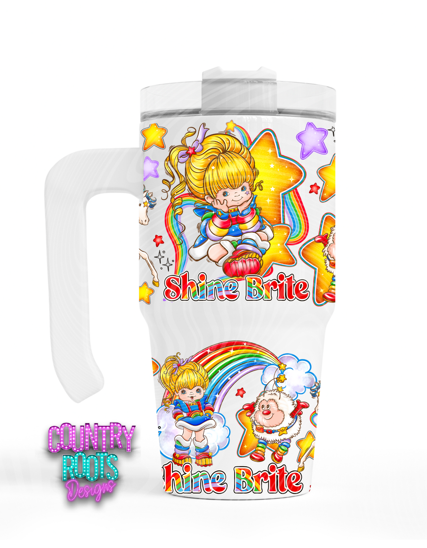 Rainbow 12oz Grippy Tumbler