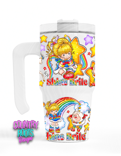 Rainbow 12oz Grippy Tumbler