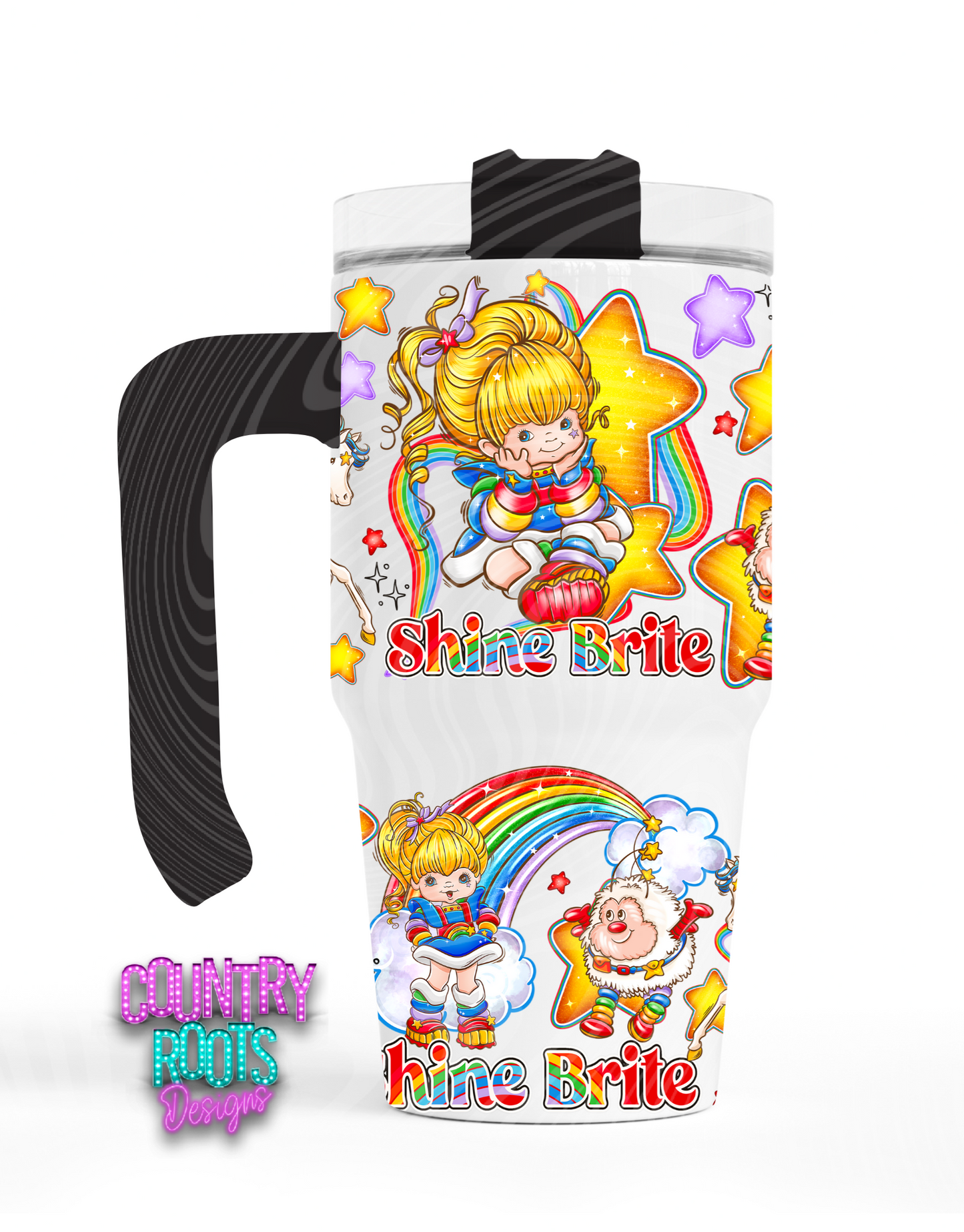 Rainbow 12oz Grippy Tumbler