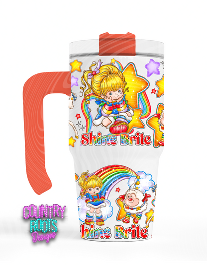 Rainbow 12oz Grippy Tumbler