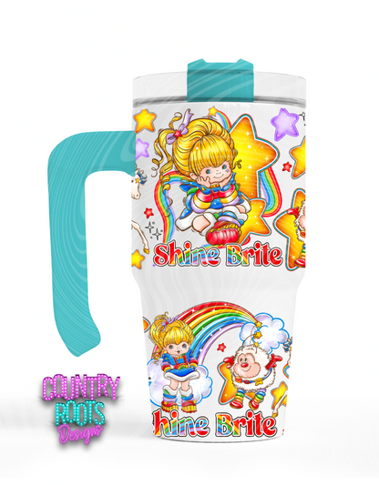 Rainbow 12oz Grippy Tumbler