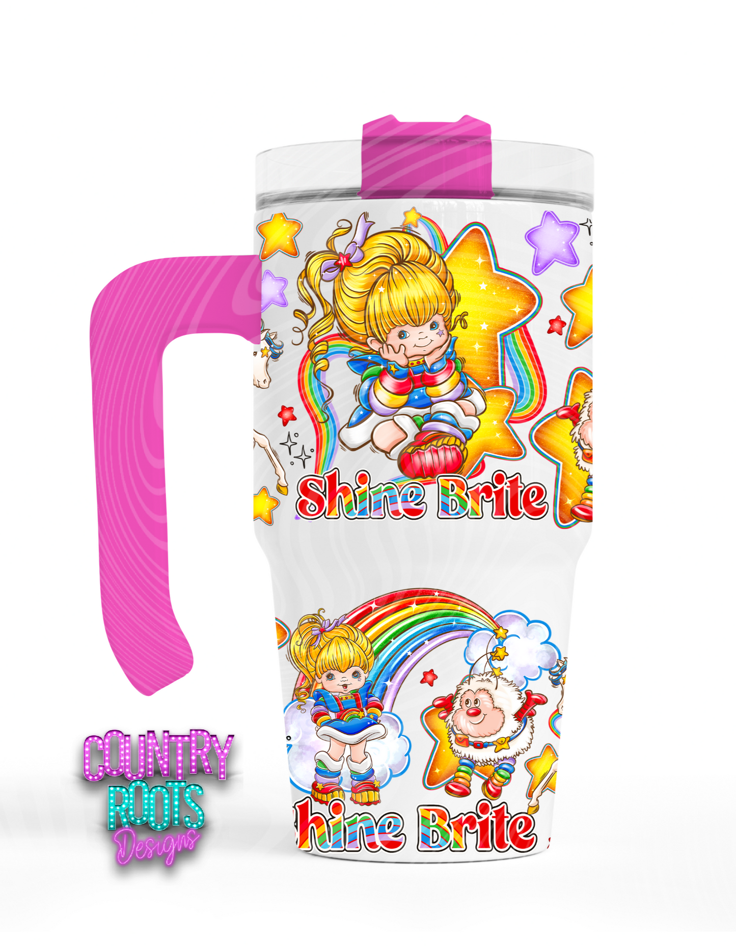 Rainbow 12oz Grippy Tumbler