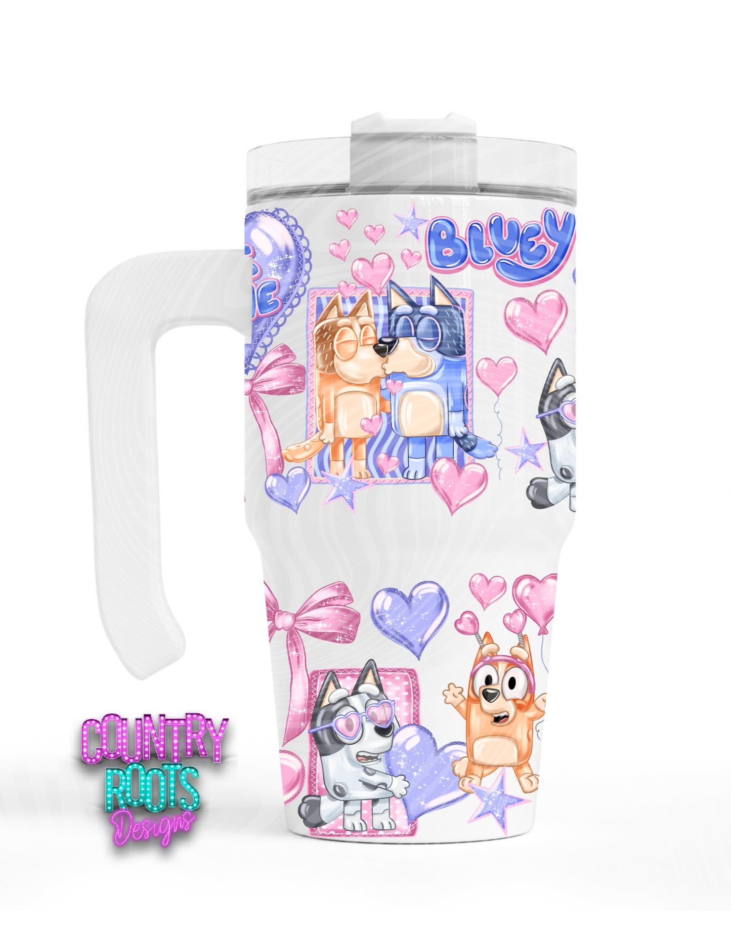 Blue_ 12oz Grippy Tumbler