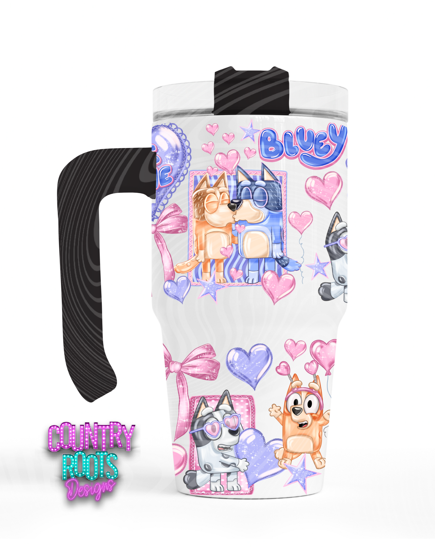 Blue_ 12oz Grippy Tumbler