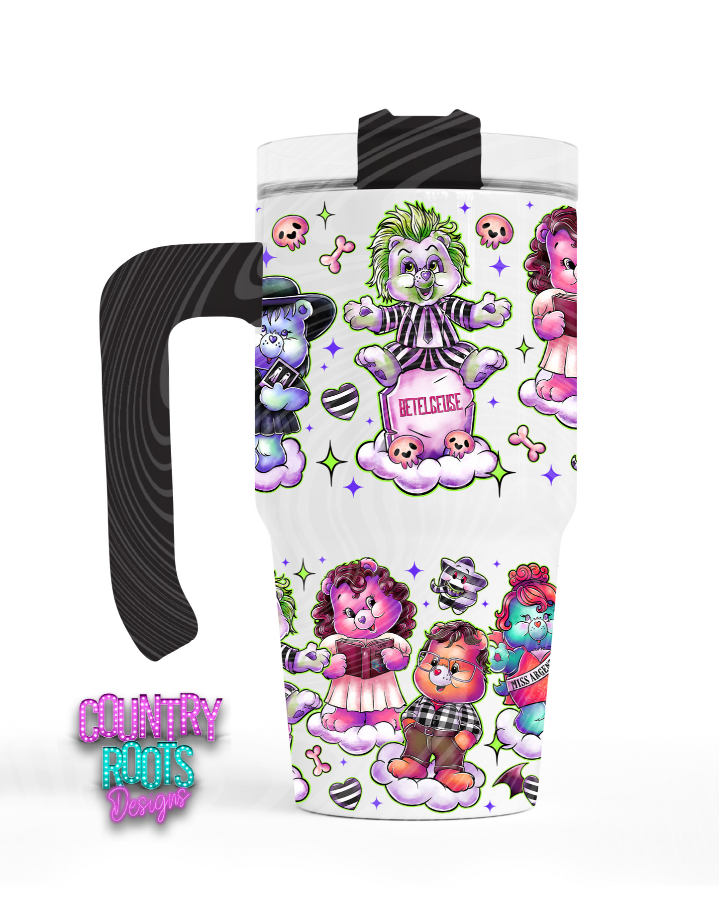 Beetle Bears_ 20oz Grippy Tumbler