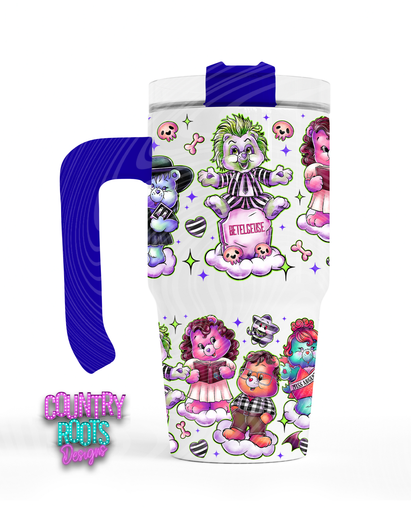 Beetle Bears_ 20oz Grippy Tumbler