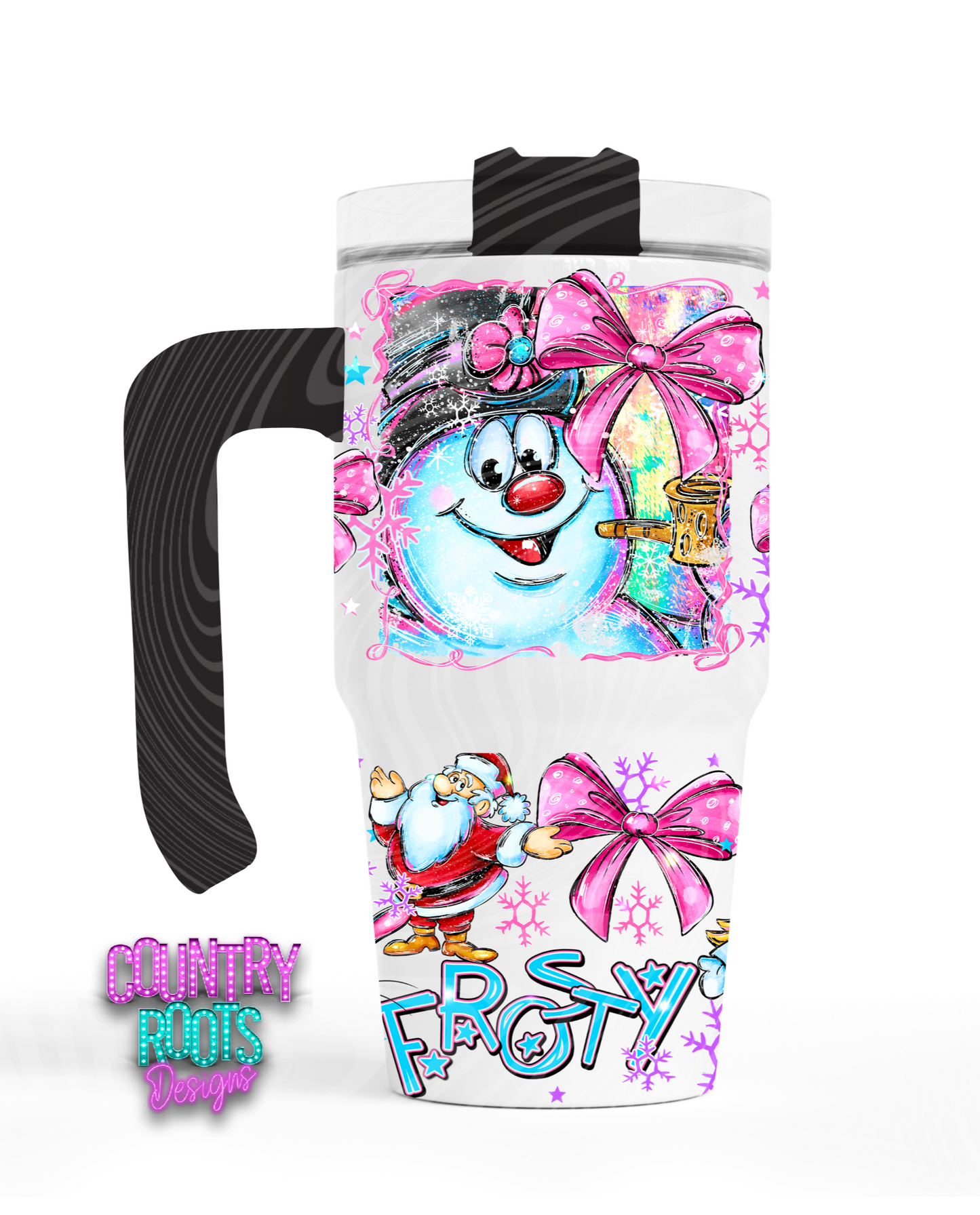 Frosty_Snowman 12oz Grippy Tumbler