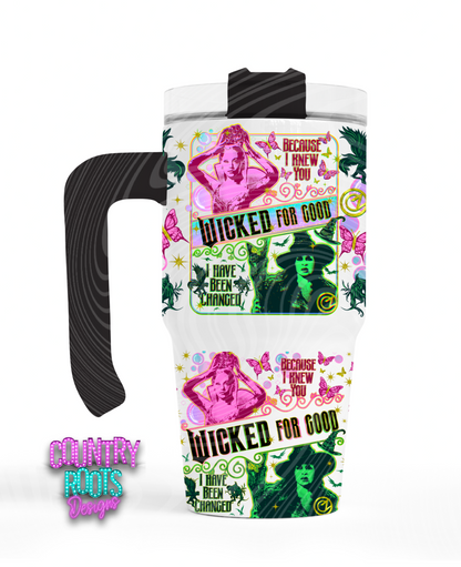 Wicked For Good 12oz Grippy Tumbler
