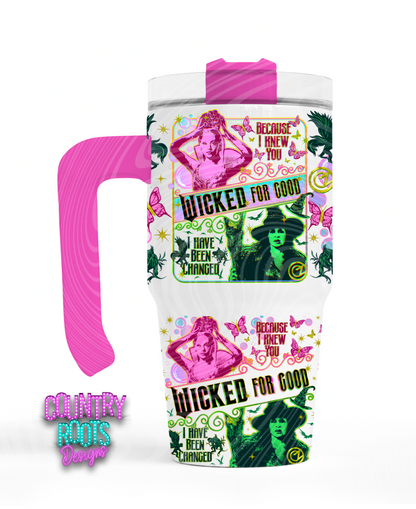 Wicked For Good 12oz Grippy Tumbler