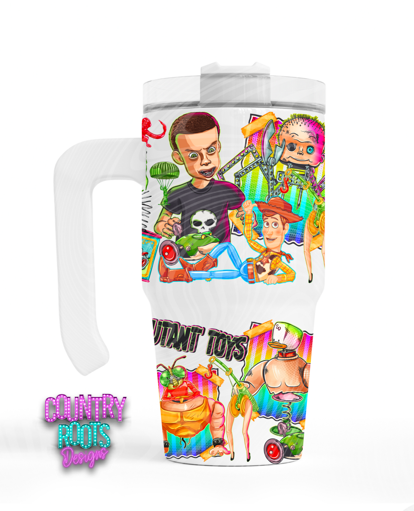 Mutant Toys 12oz Grippy Tumbler