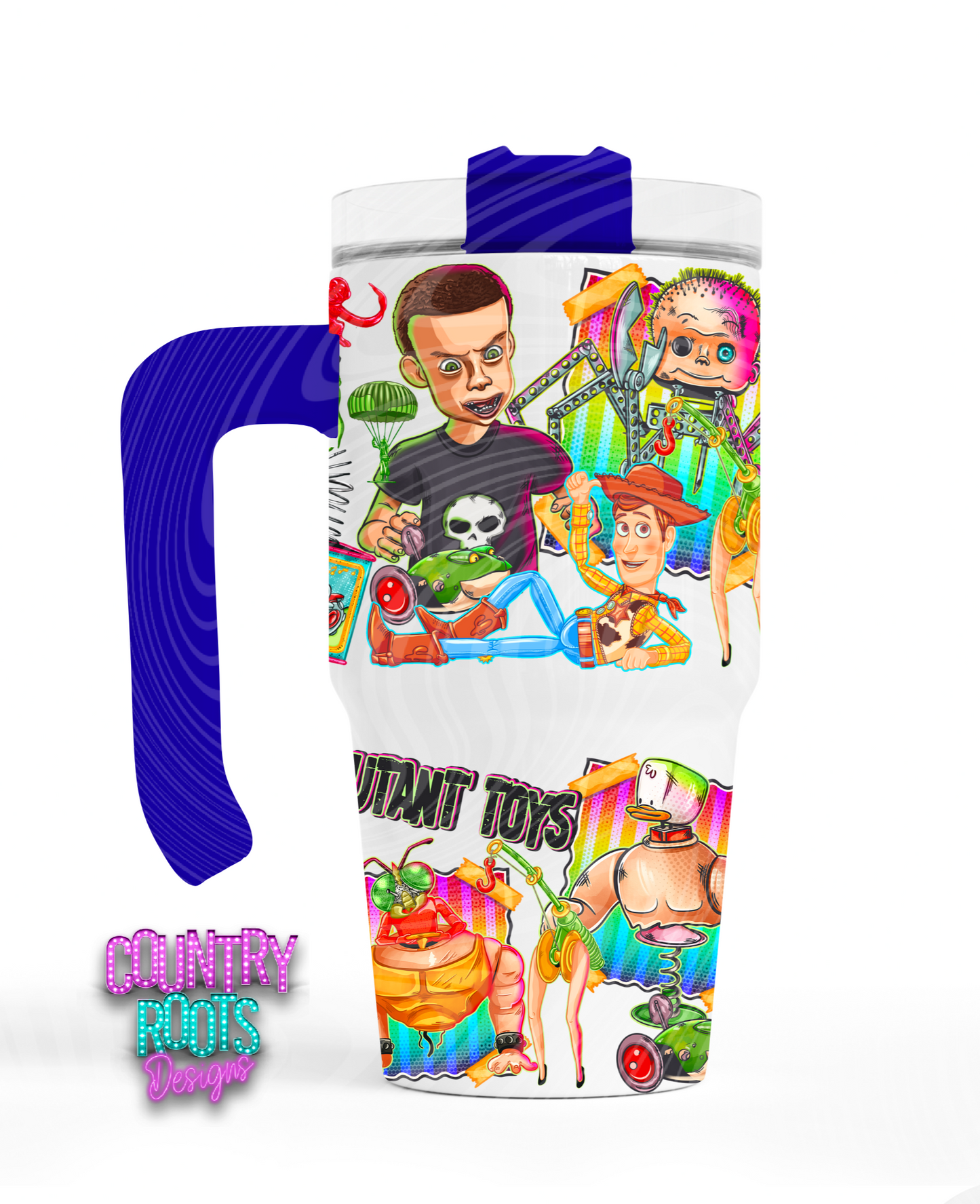 Mutant Toys 12oz Grippy Tumbler
