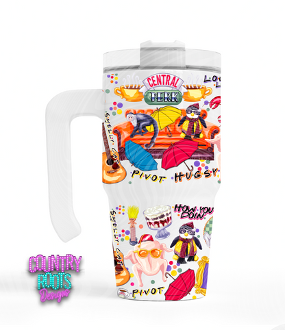 Central Perk_ 12oz Grippy Tumbler