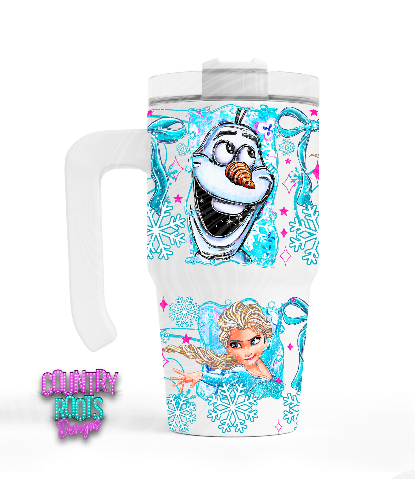 Frozen_ 12oz Grippy Tumbler
