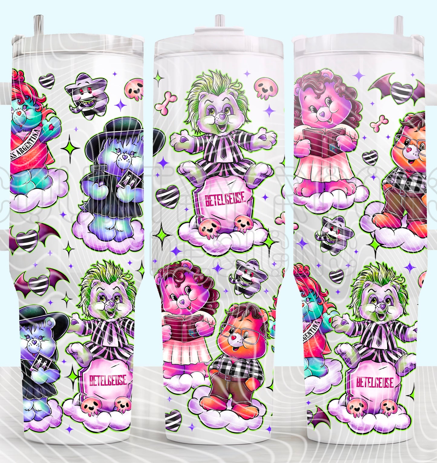 Beetle Bears_ 20oz Grippy Tumbler