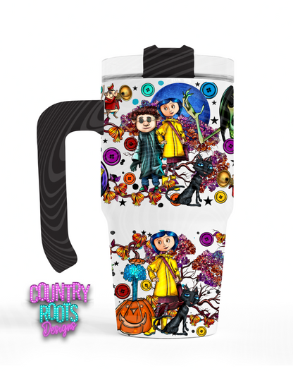 Cora_ Be Tricky 12oz. Grippy Tumbler