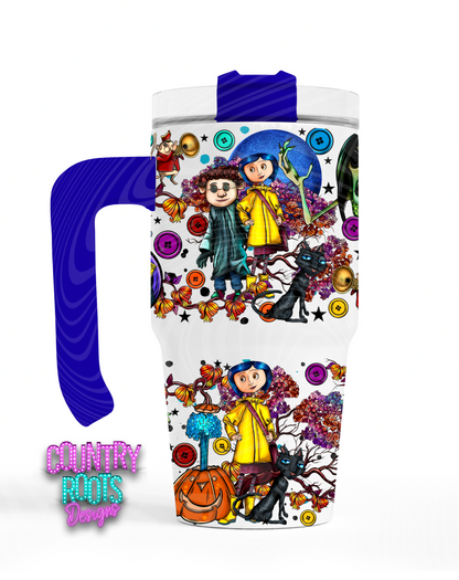 Cora_ Be Tricky 12oz. Grippy Tumbler