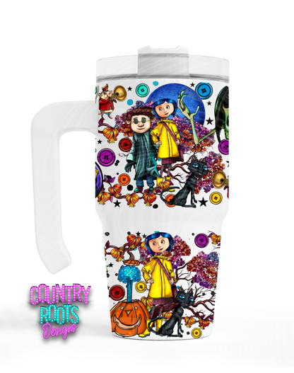 Cora_ Be Tricky 12oz. Grippy Tumbler