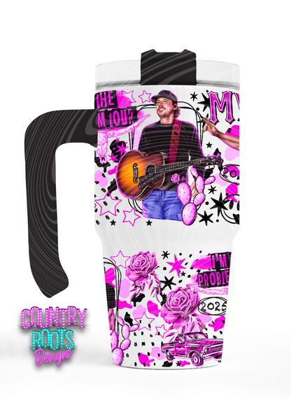 I'm the problem_ 12oz. Grippy Tumbler