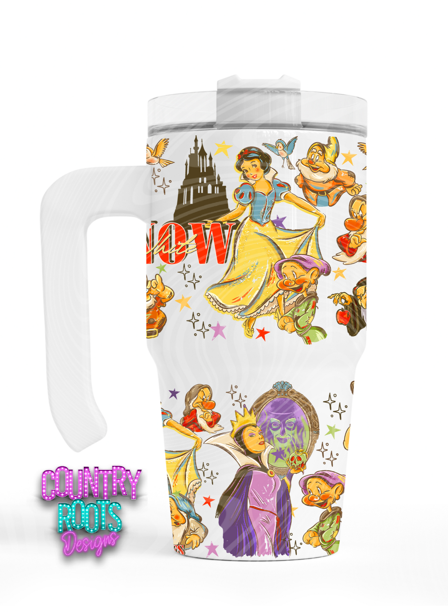 Snow 12oz Grippy Tumbler