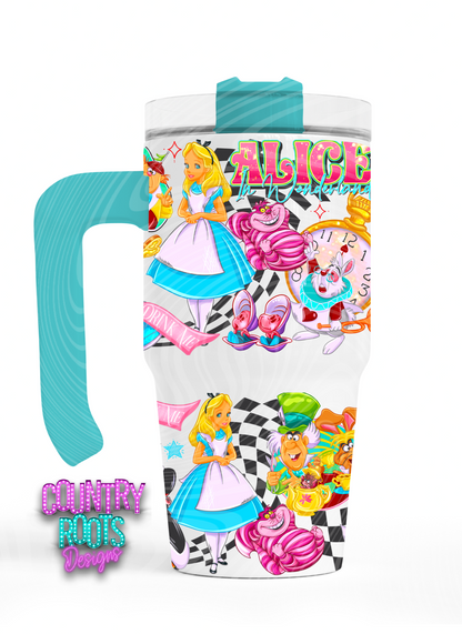 Alice 12oz Grippy Tumbler