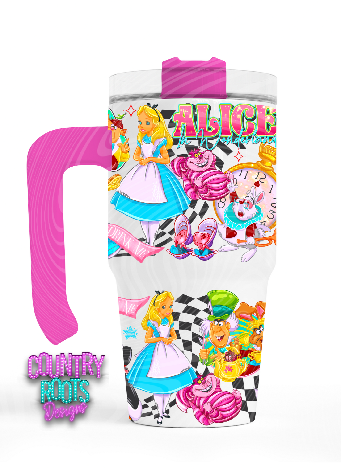 Alice 12oz Grippy Tumbler
